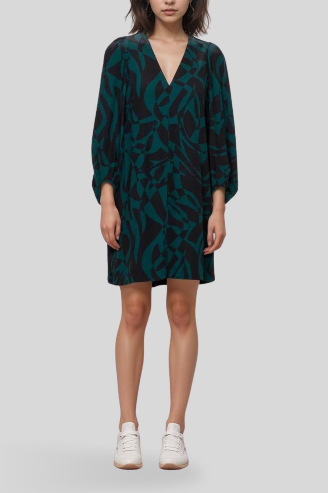 Hire Verdant Geo Mini Dress Veronika Maine GlamCorner