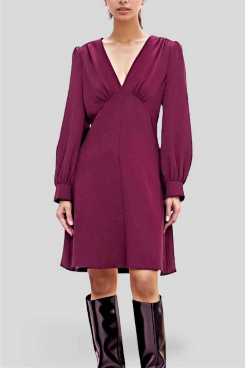 Casual V-neck dress for women | Renée