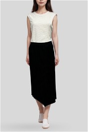 VM Pleated Black Skirt