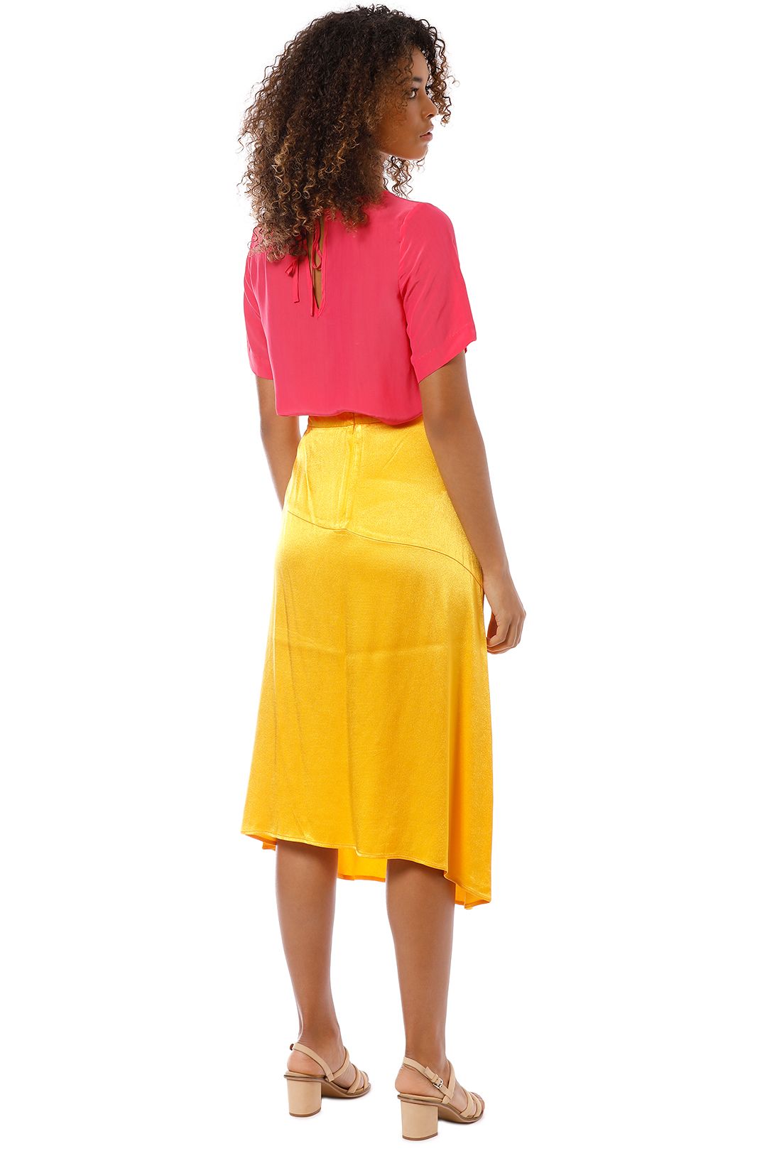 Vestire - Kaia Skirt - Yellow - Back