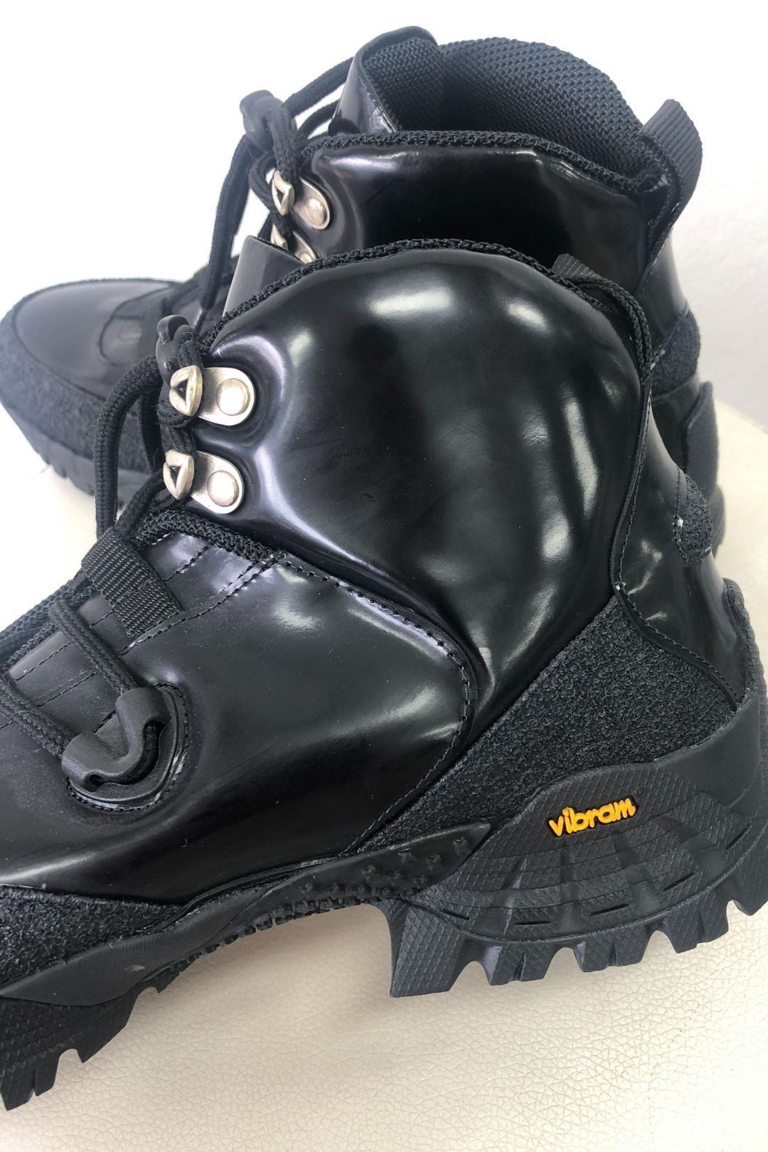 1017 ALYX 9SM - Vibram Black Lace Up Boots