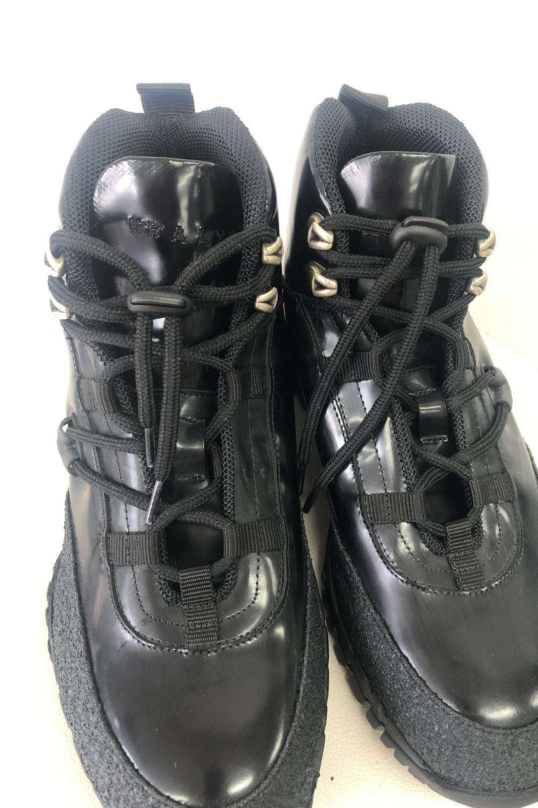 1017 ALYX 9SM - Vibram Black Lace Up Boots