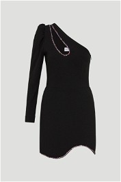 Rebecca Vallance - Victoria One Sleeve Mini Dress