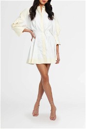 Vienna Dress acler white mini