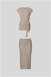 Viktoria and Woods - Optic Sleeveless Knit and Senator Skirt Set