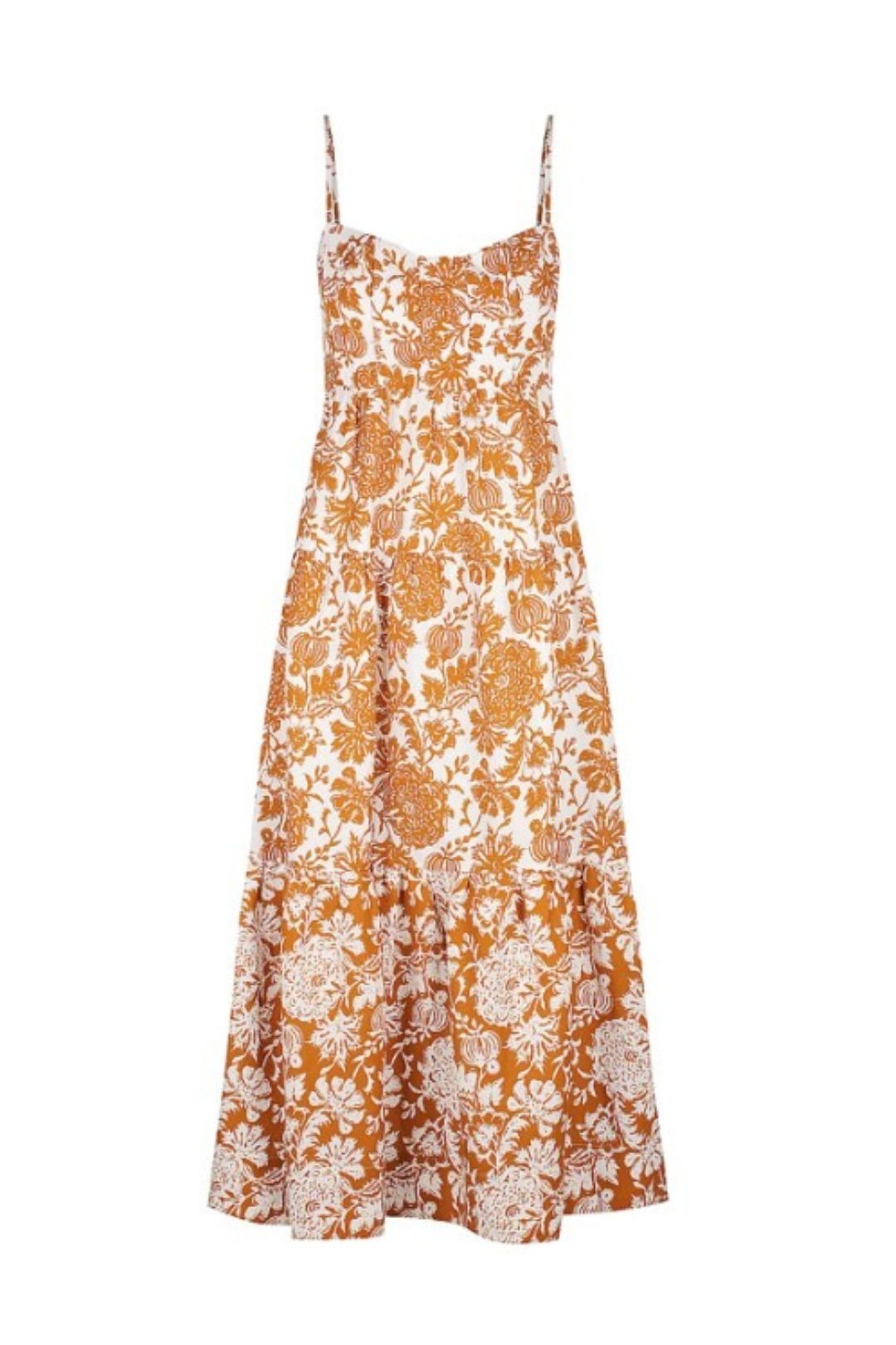 Shona Joy Vitoria Corded Midi Dress