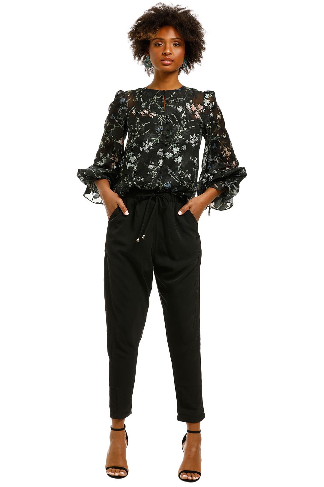 We-Are-Kindred-Ambrosia-Blouse-Black-Blooms-Front