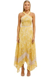 We-Are-Kindred-Sorrento-Midi-Dress-Sunflower-Paisley-Front