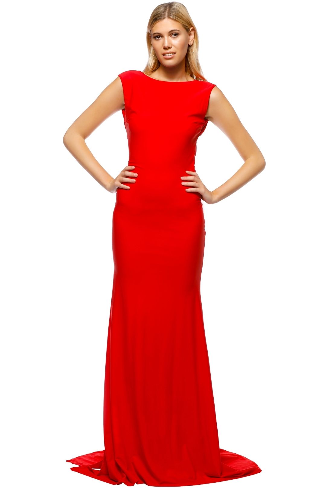 When Freddie Met Lilly - Anastasia Gown - Red - Front
