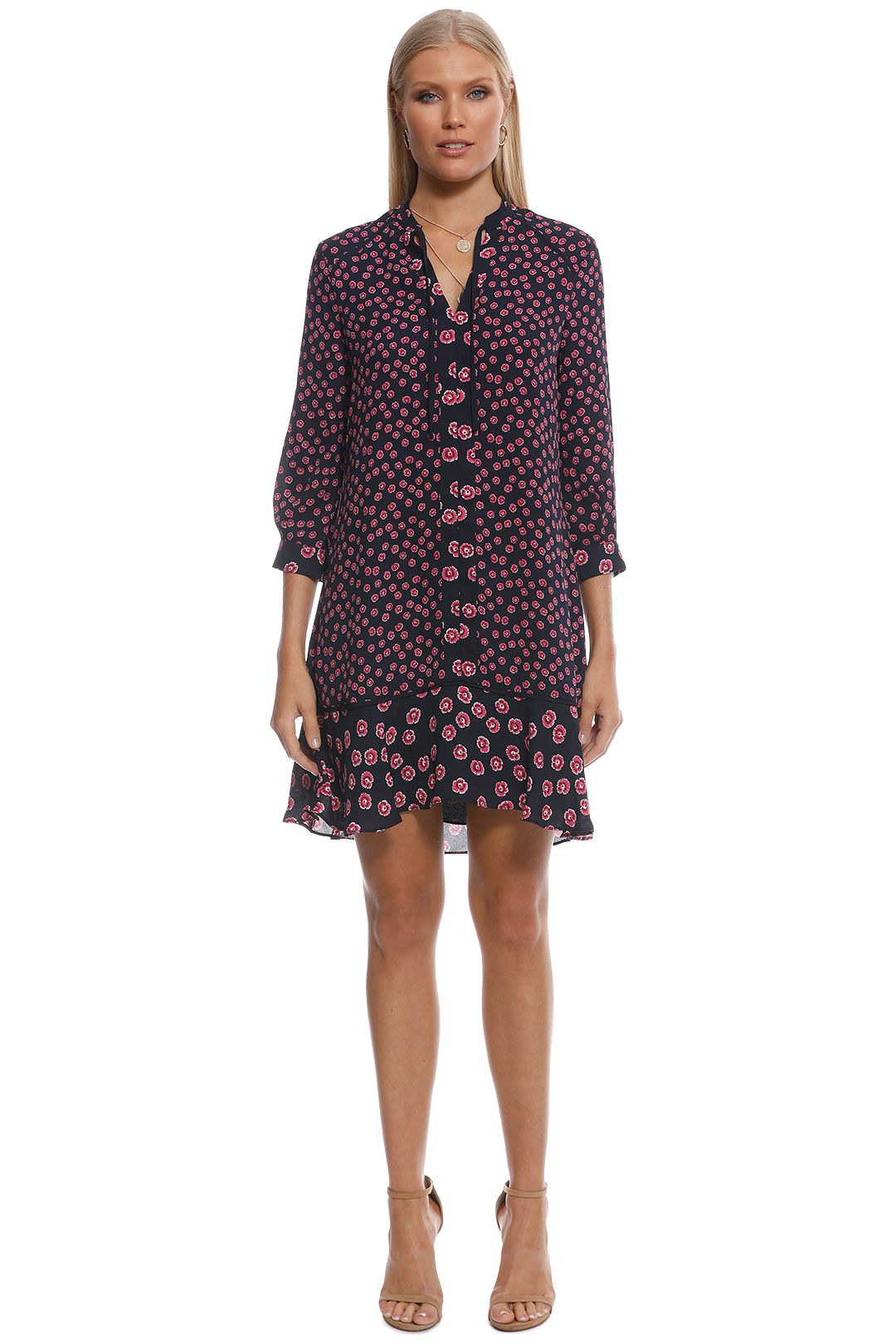 Whistles lenno print sales shirt dress