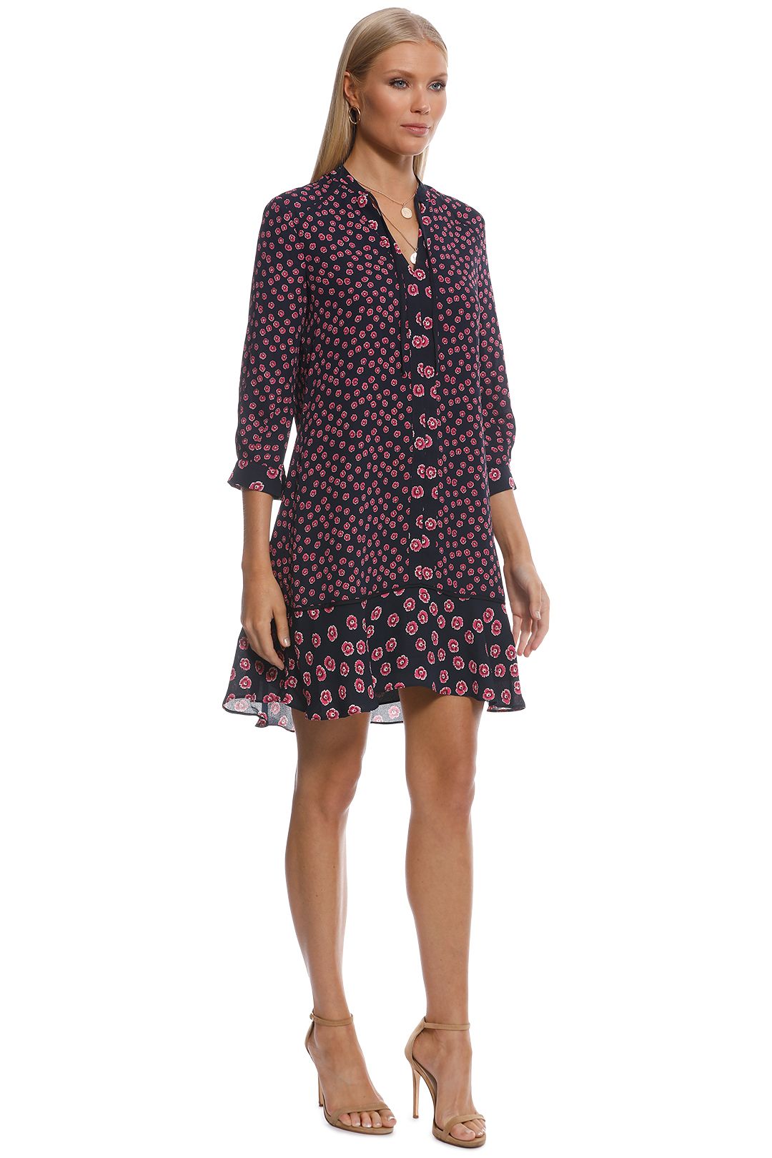 Whistles lenno sale print shirt dress