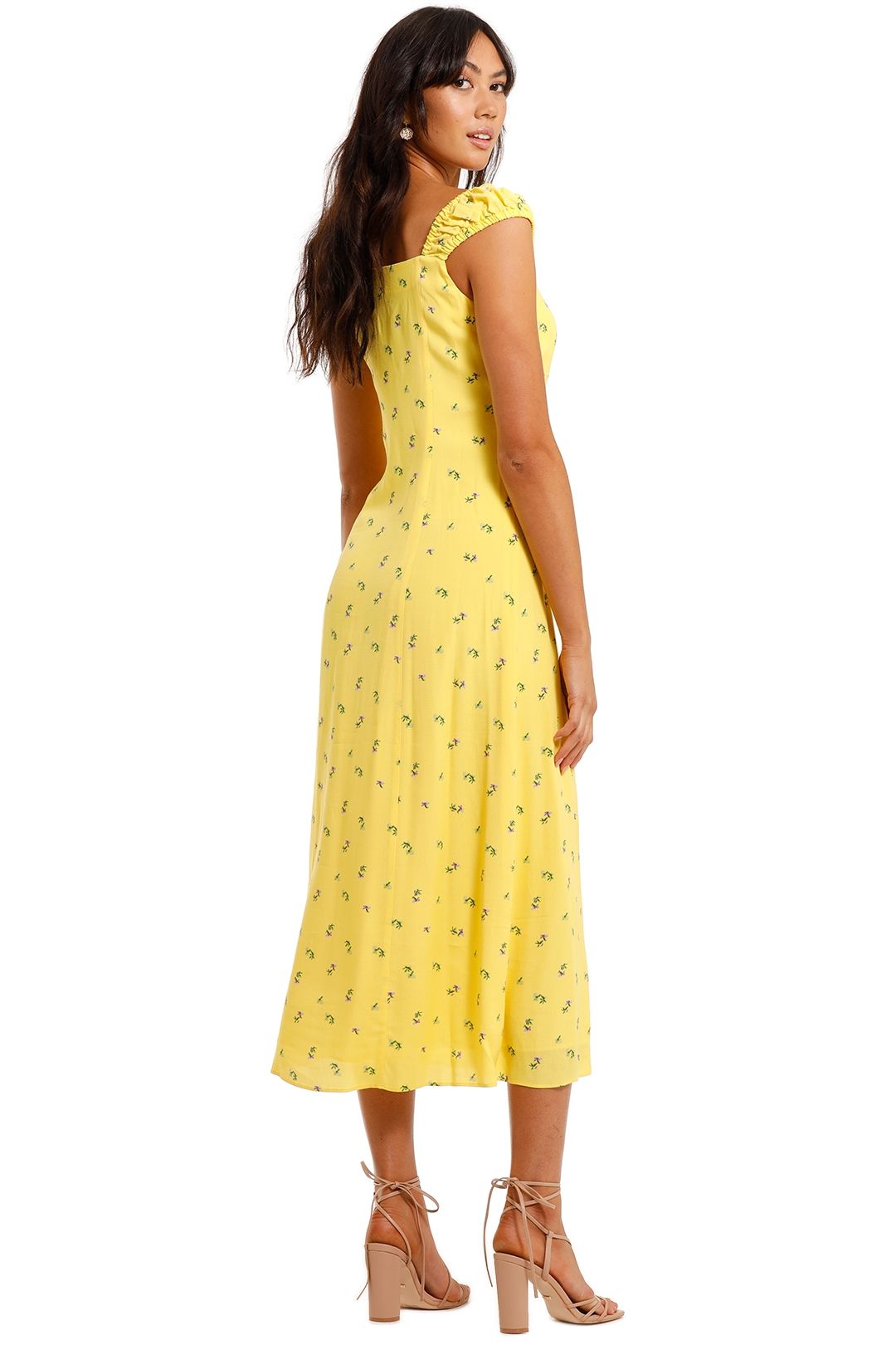 Yellow best sale whistles dress
