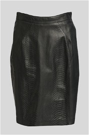 Whistles - Leather Pencil Skirt