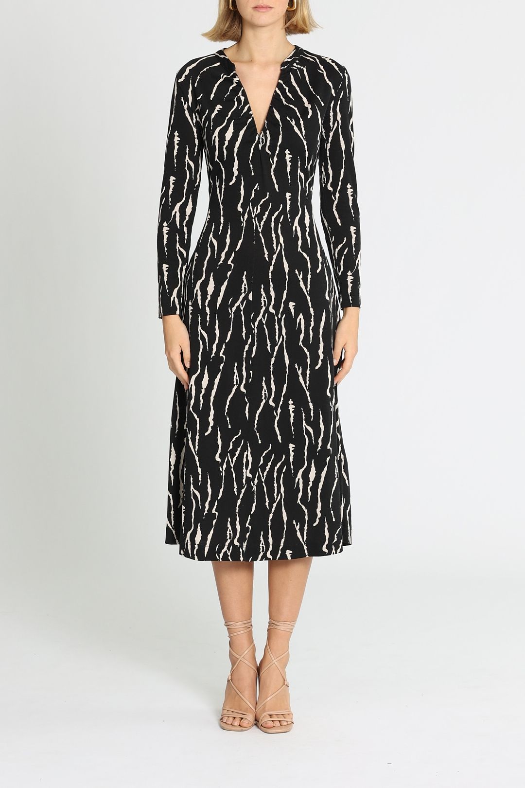 Hire Rumi Midi Dress Whistles GlamCorner