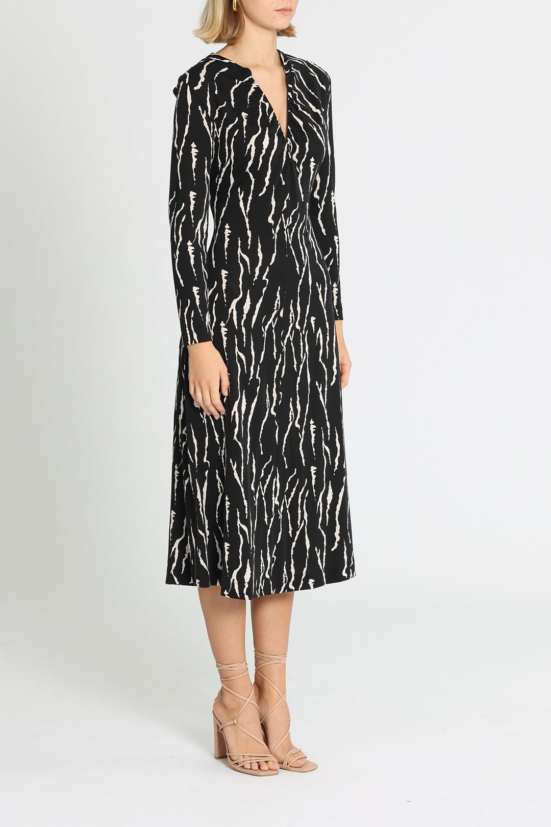 Hire Rumi Midi Dress Whistles GlamCorner