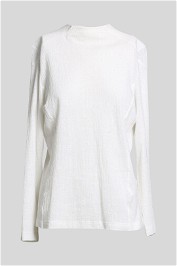 White Lulu Long Sleeve Shirt 