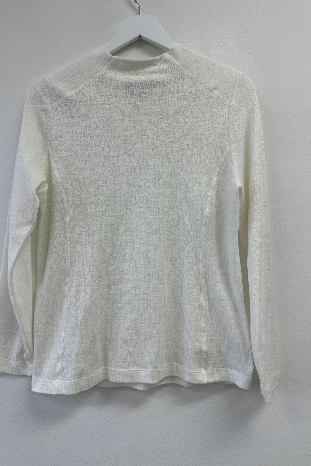 White Lulu Long Sleeve Shirt 