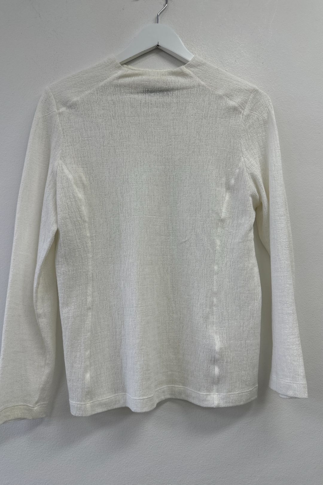 White Lulu Long Sleeve Shirt 