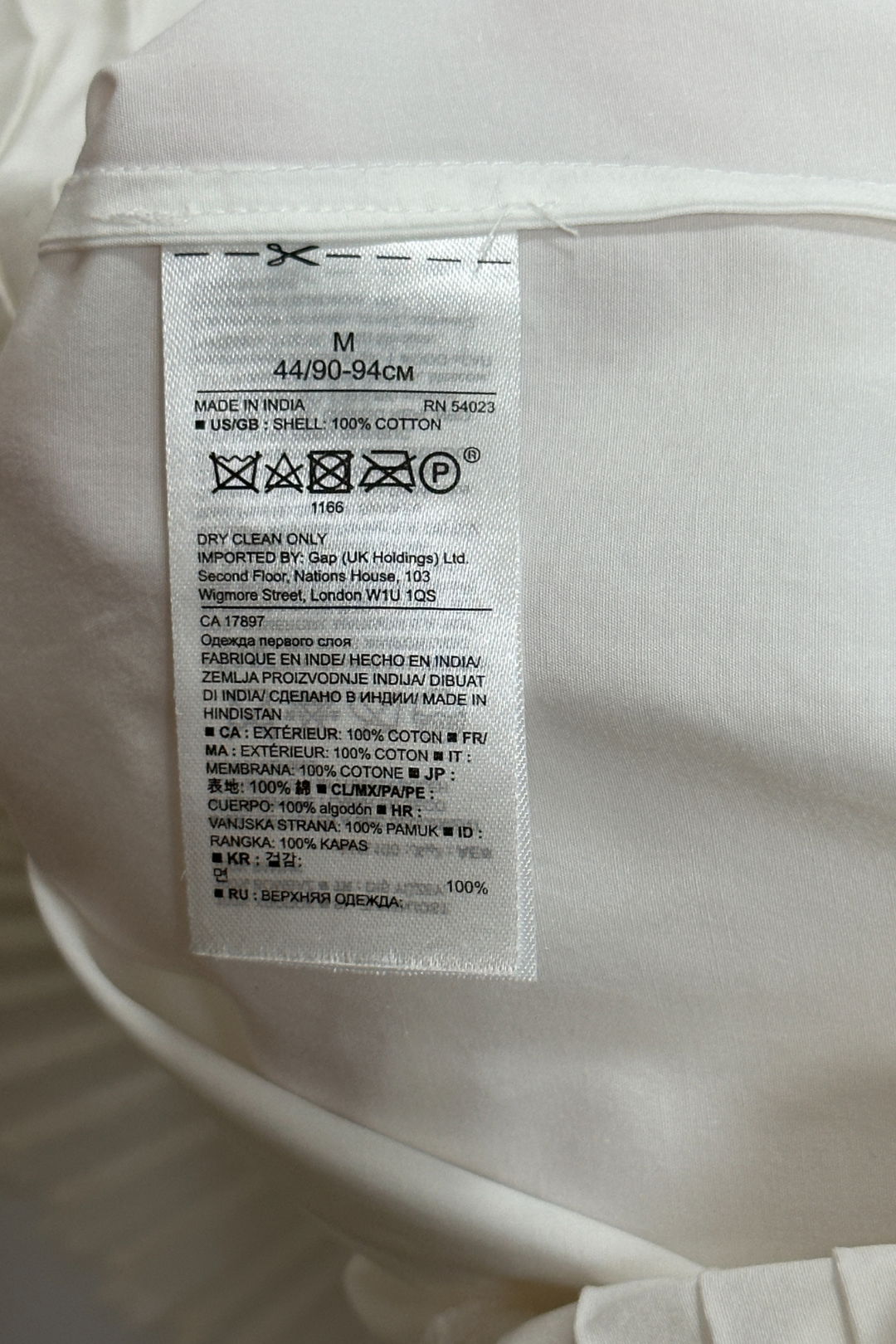 Banana Republic White Pleated And Beaded Shirt