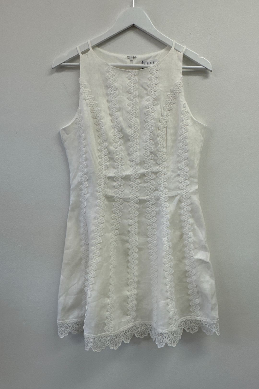 Maree Lace Mini Dress - White