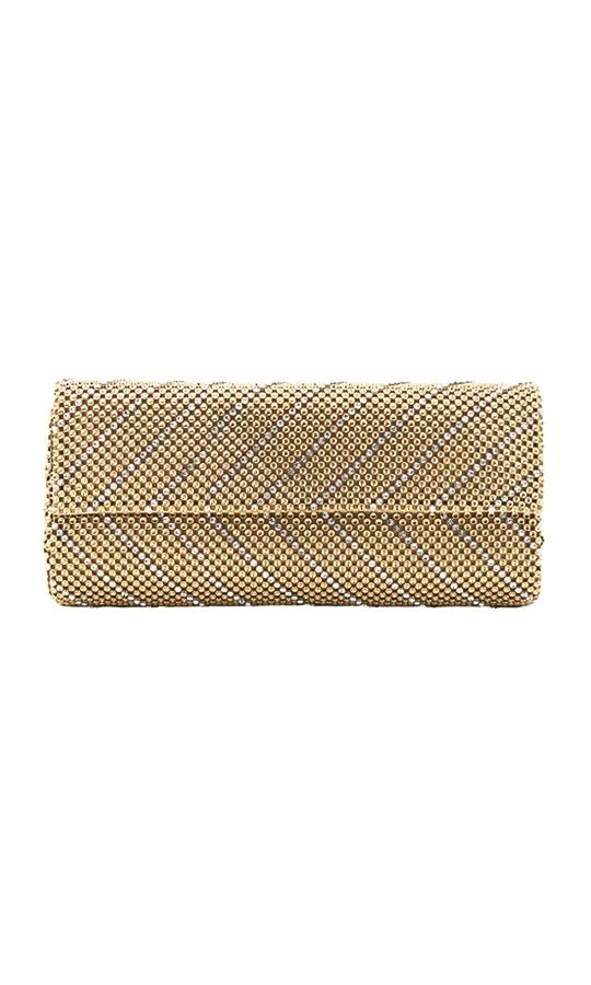 Crystal Chevron Clutch by Whiting Davis for Hire