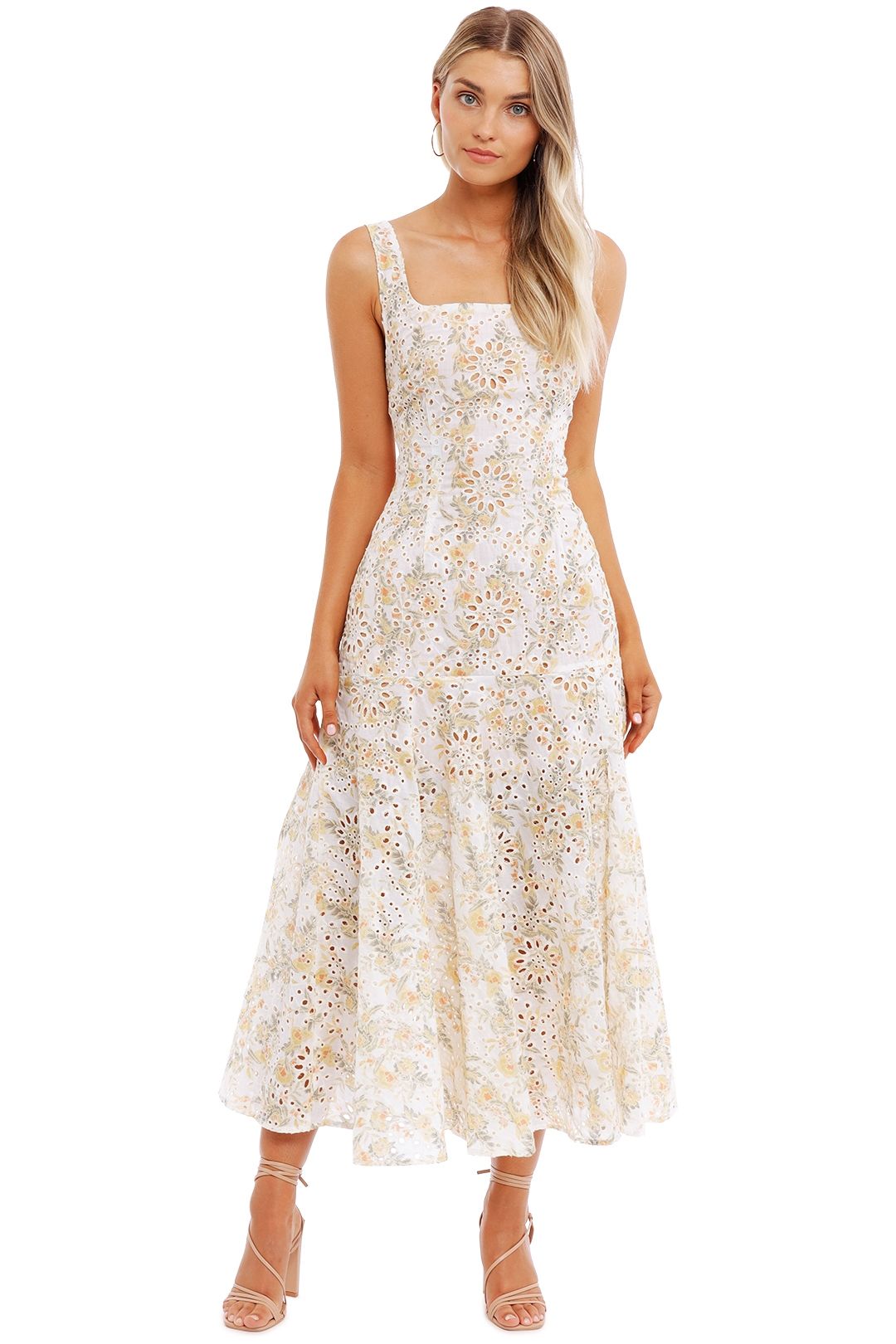 Winona Selene Tie Back Dress midi