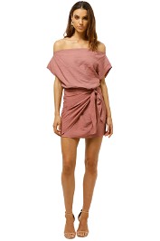 Wish-Close-Enough-Dress- Dusty-Rose-Front