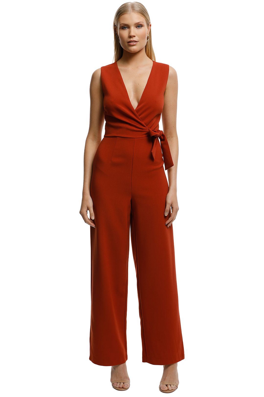 WISH-Moments-Jumpsuit-Rust-Front