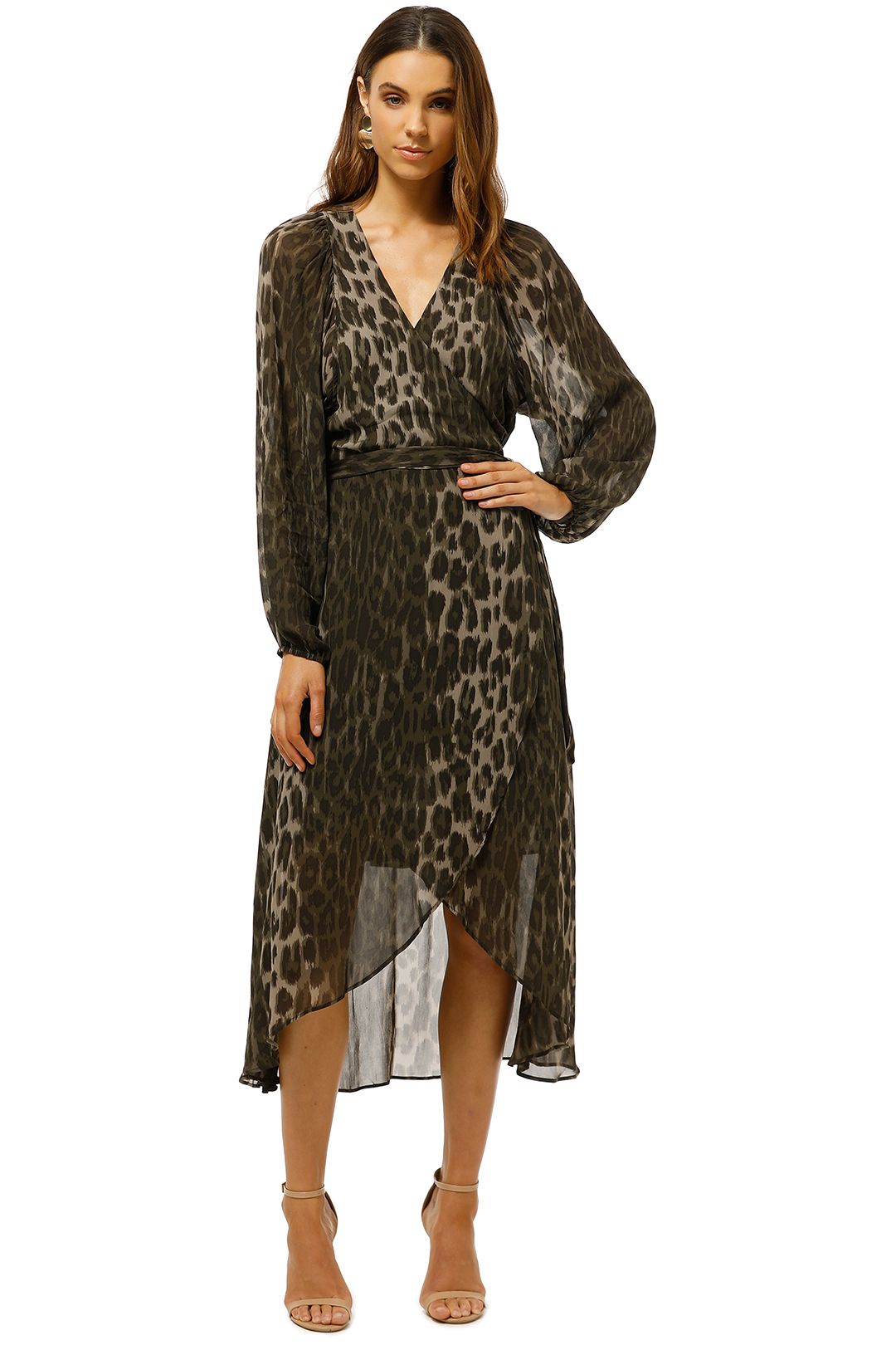 Witchery leopard hot sale dress