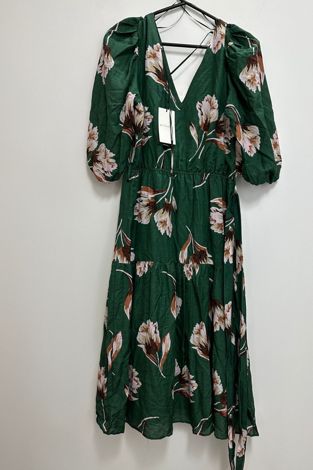 Tayla Floral Tiered Midi Dress