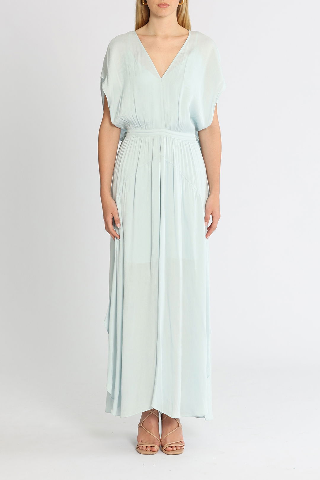 Witchery Baby Blue Tie Waist Dress