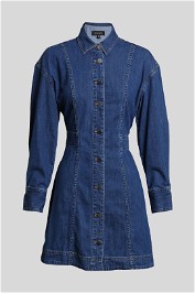 Witchery Blue Mini Denim Dress