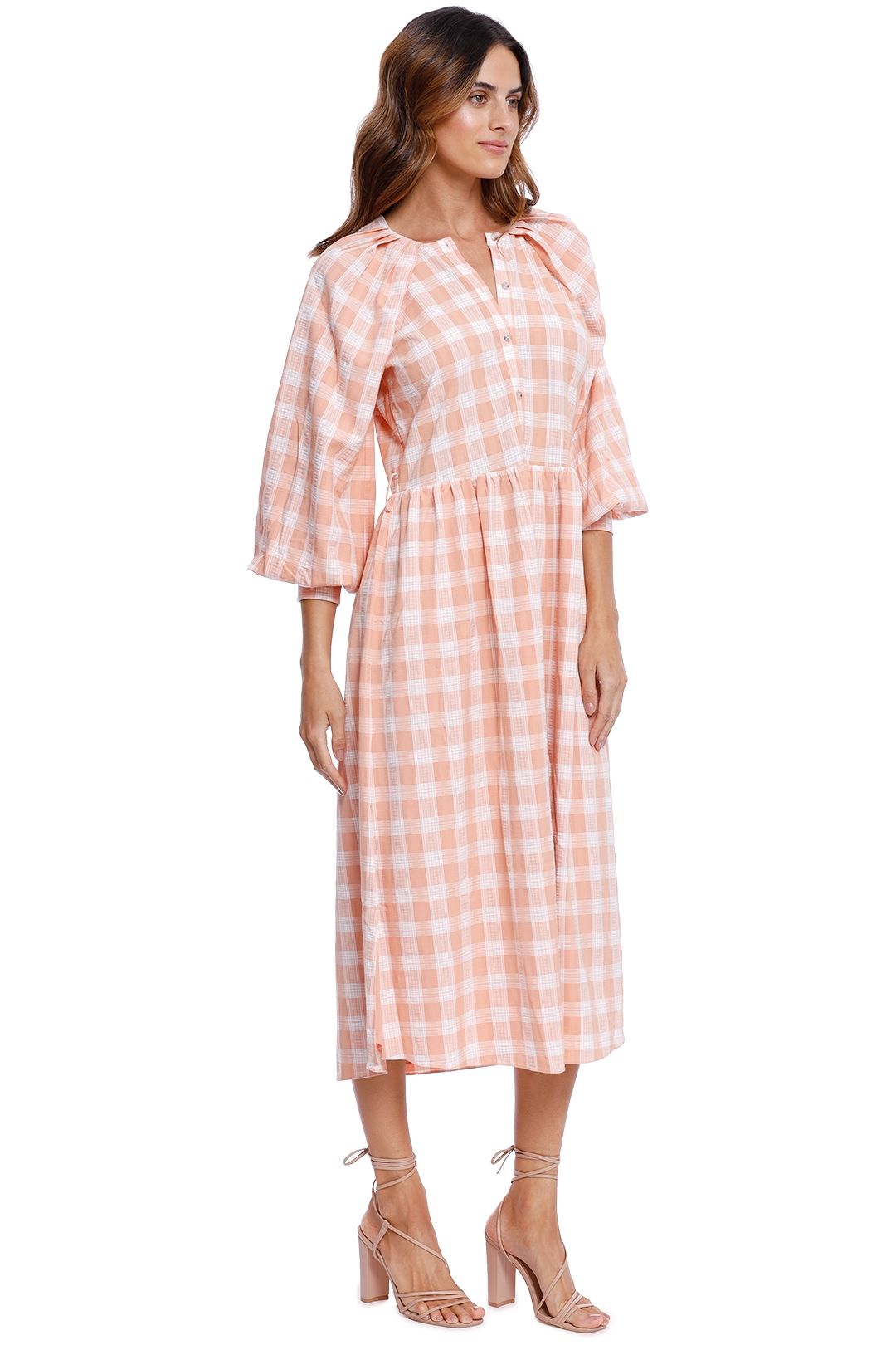 Hire Check Shoulder Shirt Dress Witchery GlamCorner