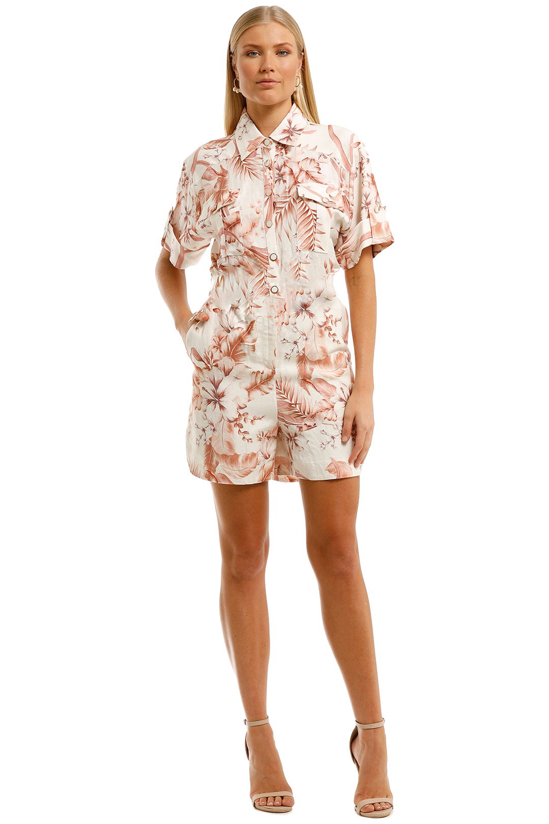 Witchery Fernanda Jumpsuit Aurae Print