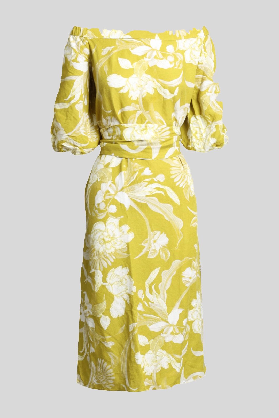 Witchery yellow dress outlet