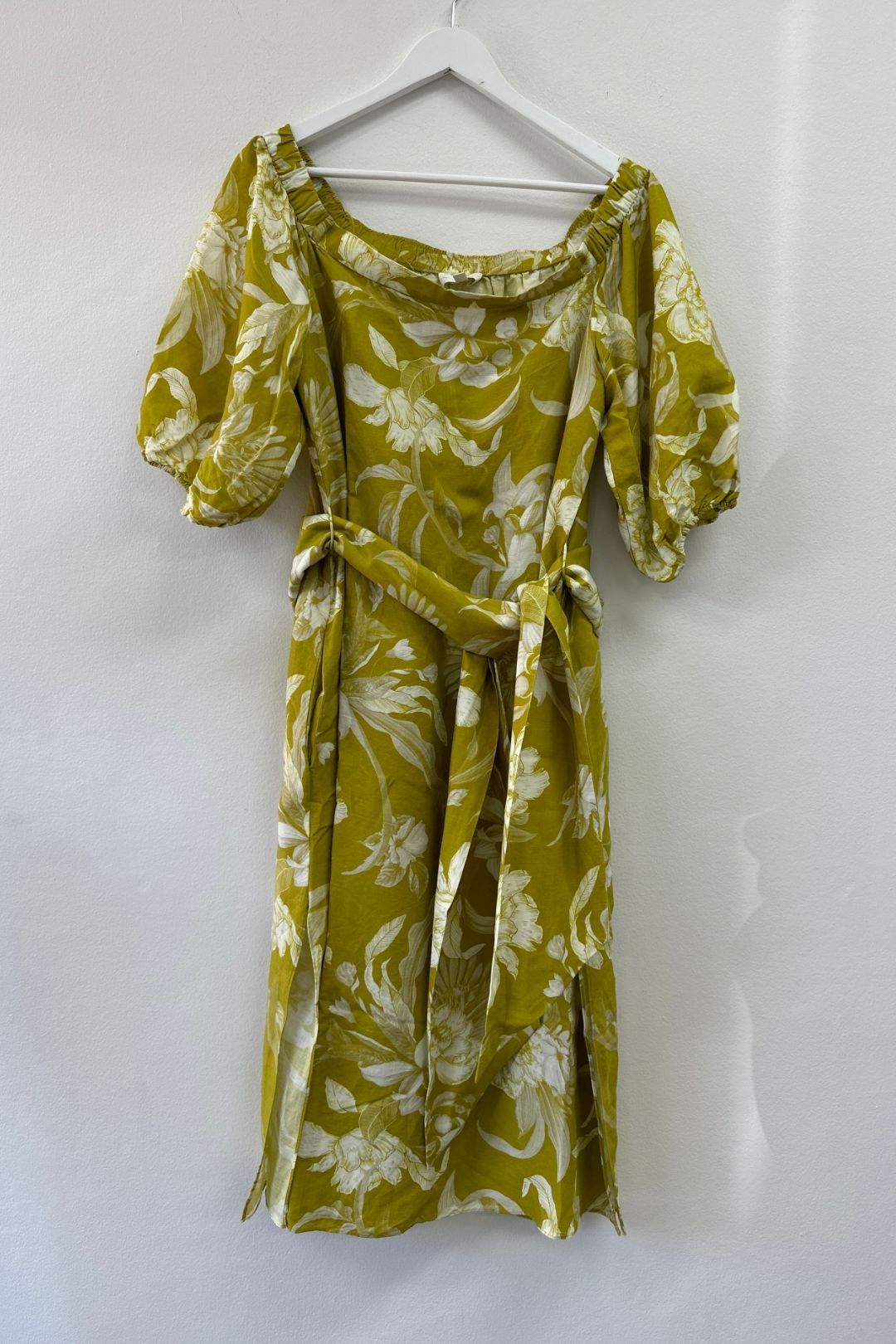 Witchery - Floral Print Simone Off-Shoulder Midi Dress
