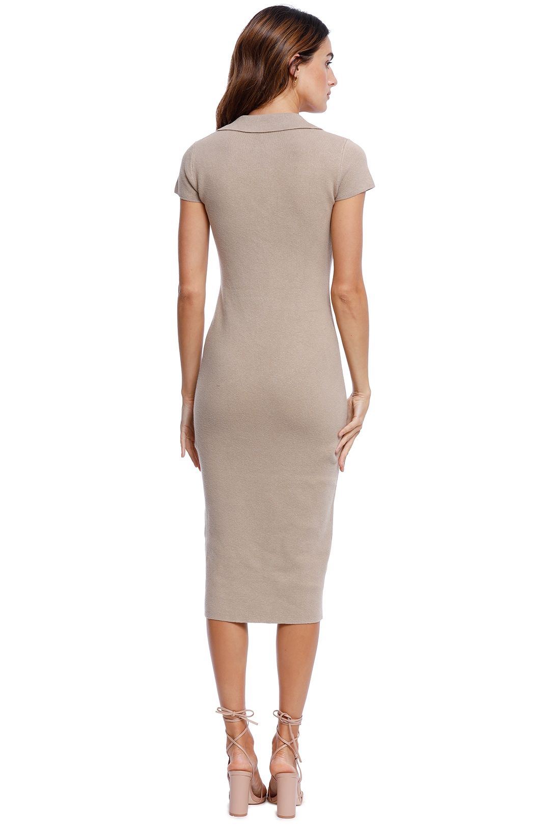 mini white knit dress Samara main image 0