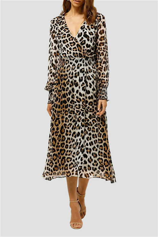 H and sales m snakeskin dress