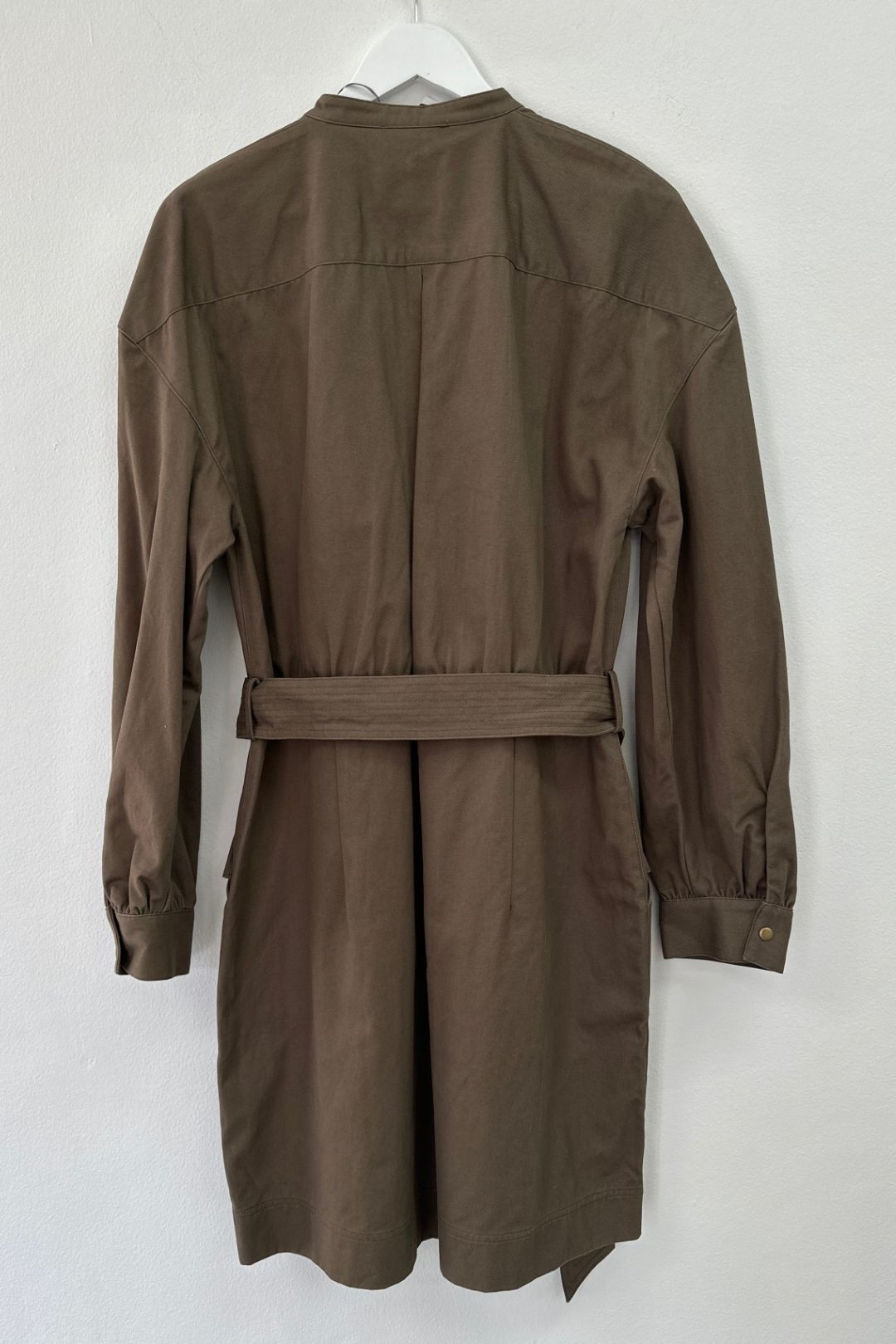 Platoon Olive Utility Cotton Dress