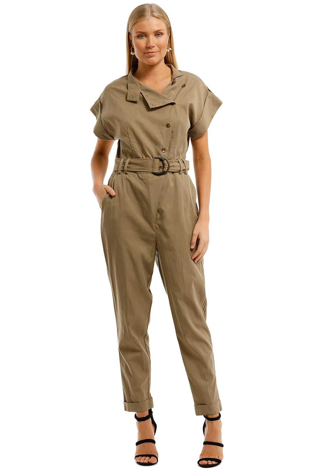 Witchery clearance green jumpsuit