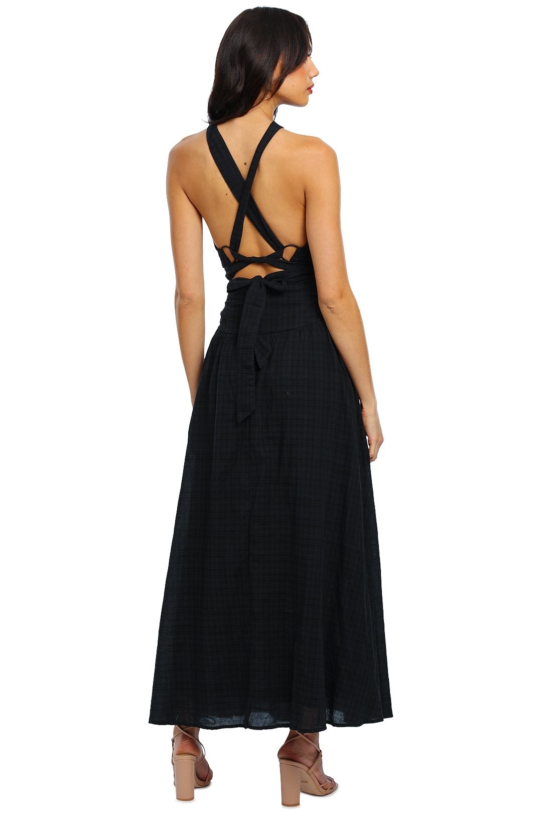 WNTRMSE Calida Top and Skirt Set black