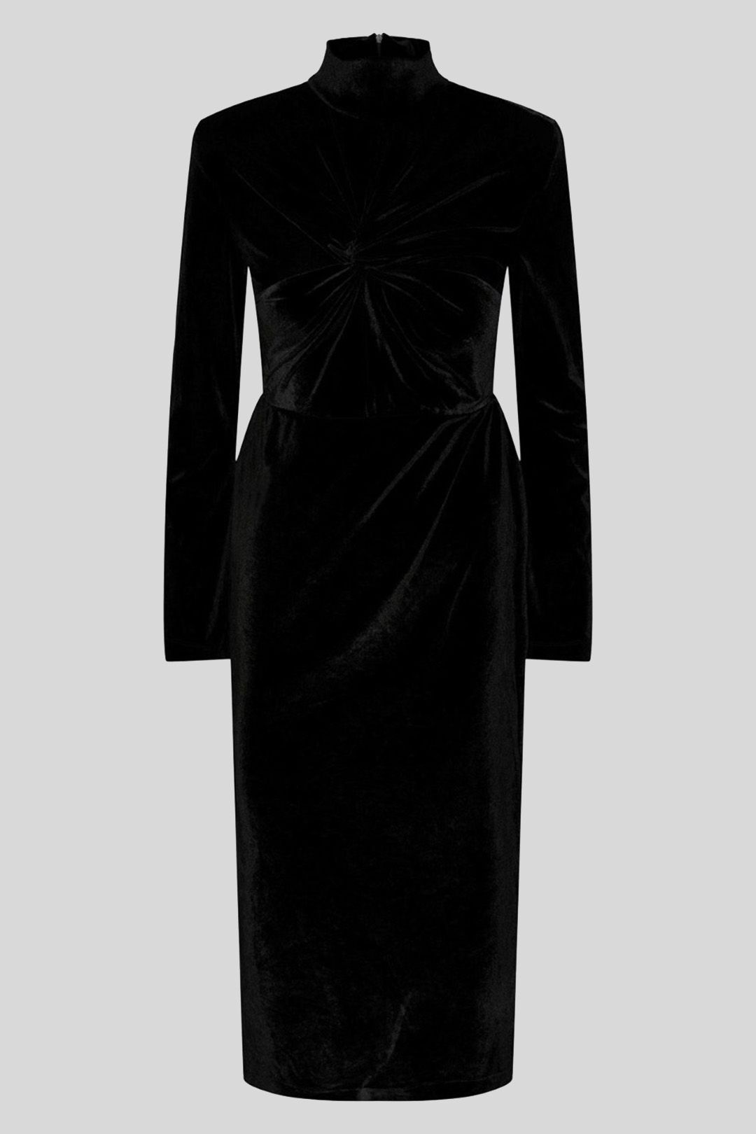 Yasnovella High Neck Dress in Black