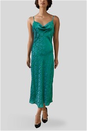 Y.A.S Yasdinella Strap Floral Dress in Green
