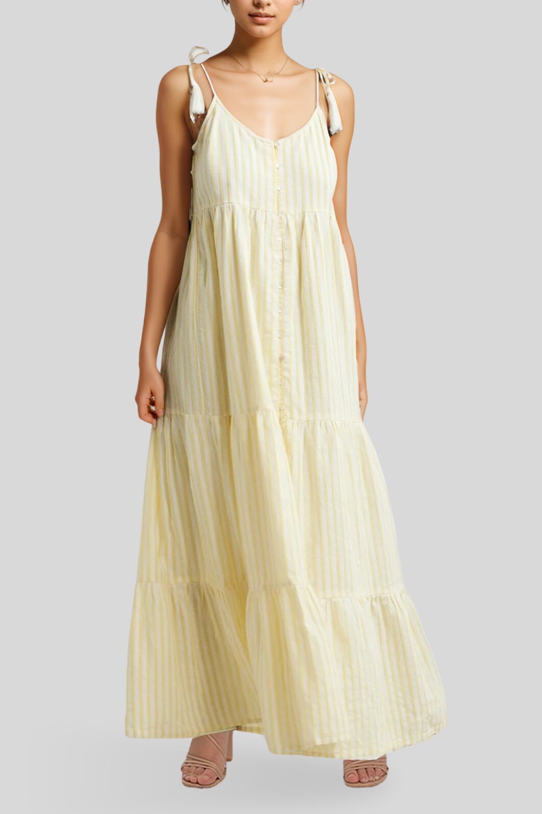 Y.A.S	Yasyallo Strap Maxi Dress