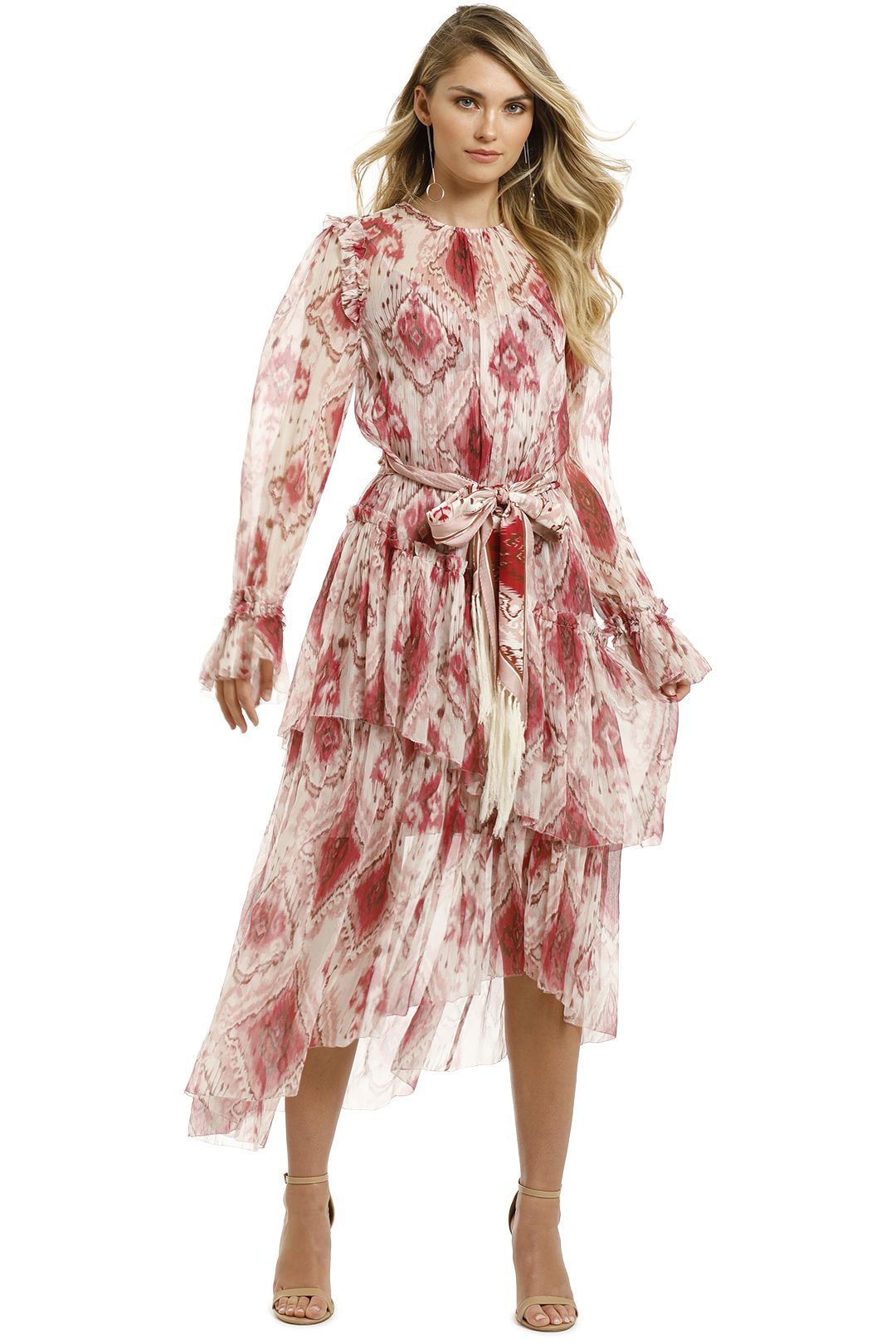 Wavelength Asymmetric Dress | Zimmermann | GlamCorner