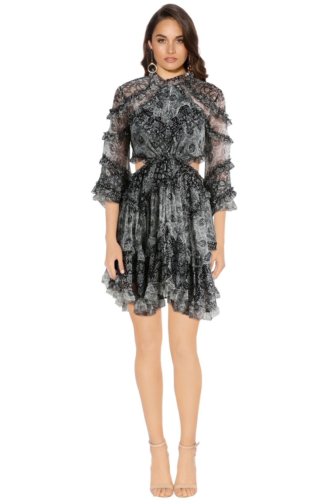 Zimmermann divinity shop ruffle dress