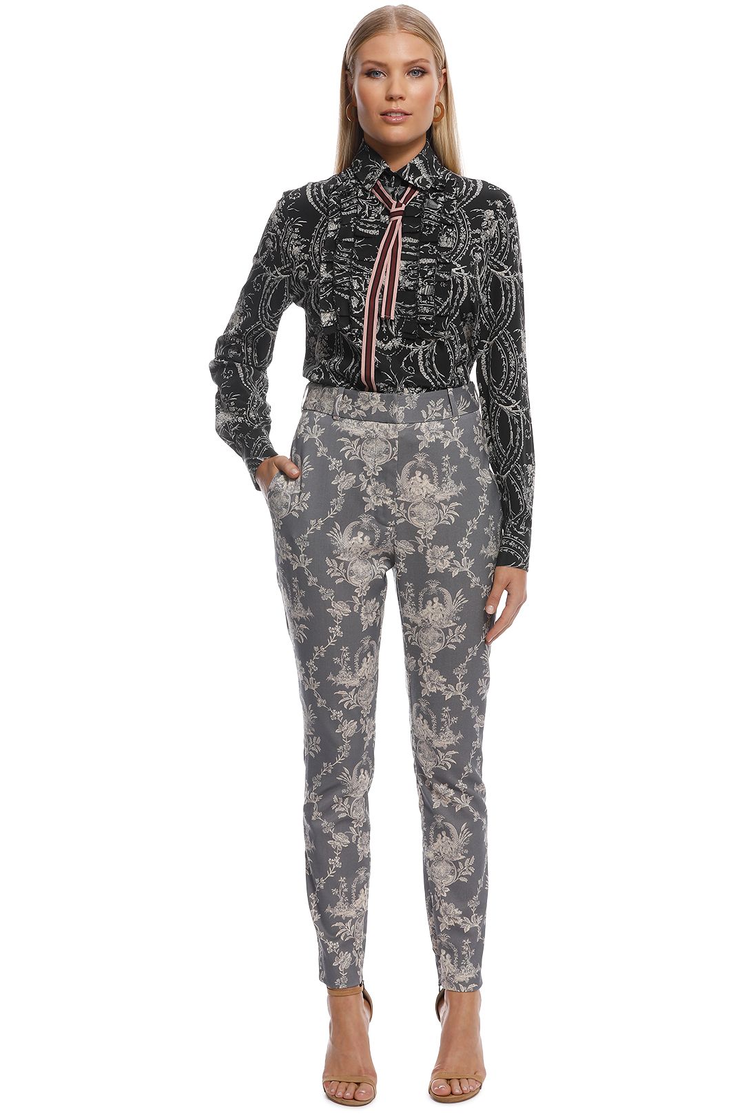 Zimmermann fleeting outlet frill dress