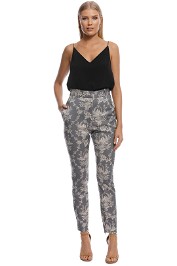 Zimmermann - Fleeting Stovepipe Pants - Grey - Front