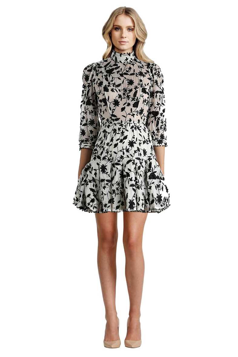 Aubrey Dress in Black by Pasduchas for Hire | GlamCorner