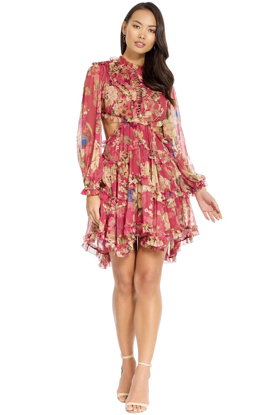 Melody lace up dress 2025